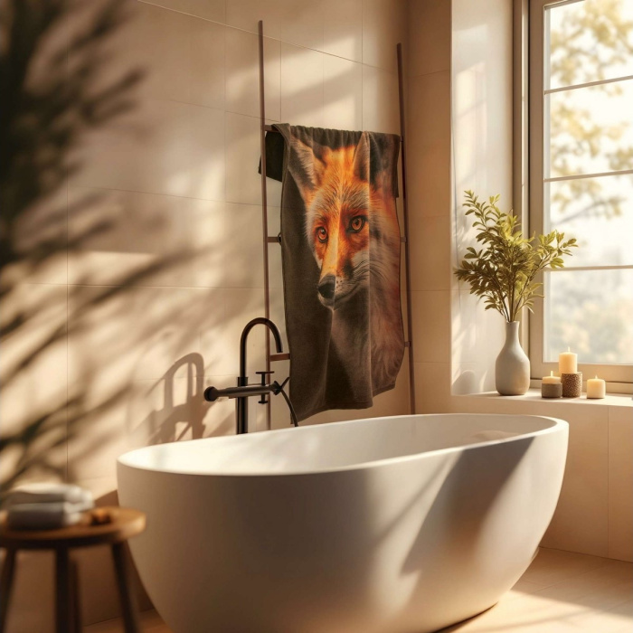 Ręcznik ZWOLTEX LIS brązowy